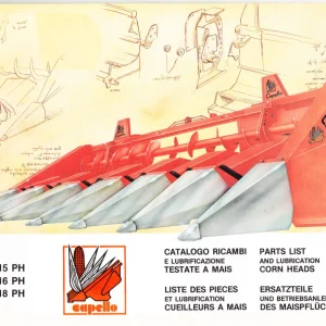 Capello 915 916 918 Heads Parts Manual