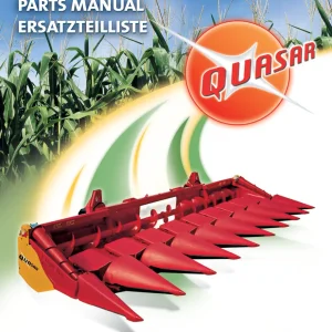Capello Quasar R5 R6 R8 Parts Manual