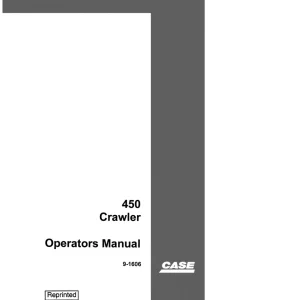 Case 450 Operators Manual