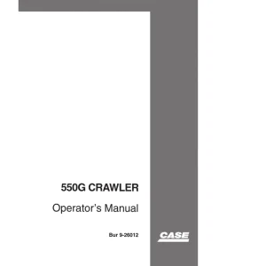 Case 450G Operators Manual