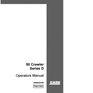 Case 50D Operators Manual