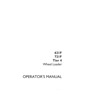 Case 621F 721F 4 2011 Operators Manual