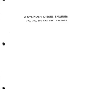 Case IH International Case 770 780 880 885 Service Manual