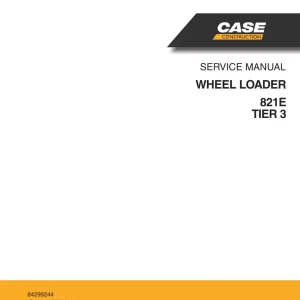 Case 821E 2009 Service Manual
