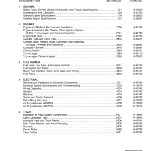 Case 850D 855D 1990 Service Manual