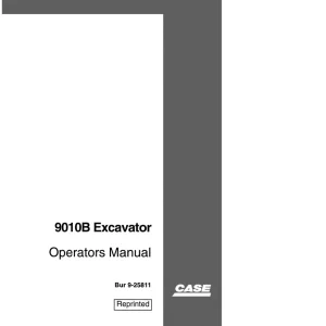 Case 9010B Operators Manual