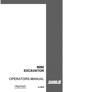 Case 9060 Operators Manual
