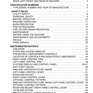 Case Cx130 Cx160 Operators Manual