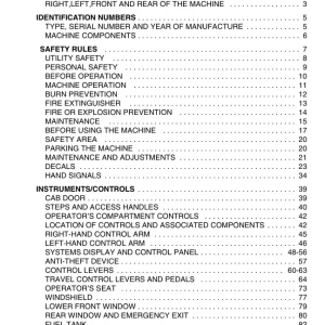 Case Cx210 Cx240 Operators Manual