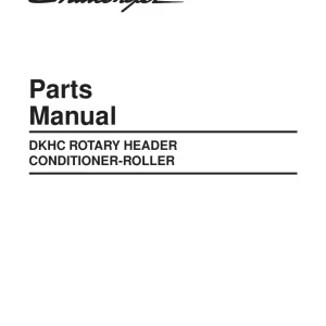 Challenger Dkhc Header Parts Manual