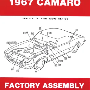 Chevrolet Camaro 1967 Assembly 1967 Service Manual