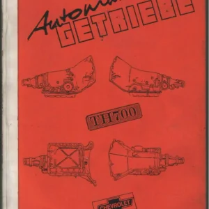 Chevrolet Th700R4 Service Manual