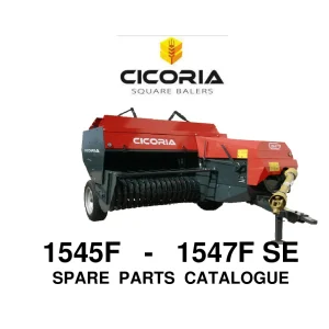 Cicoria 1545F 1547F Parts Manual