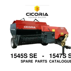 Cicoria 1545Se 1547Se Parts Manual