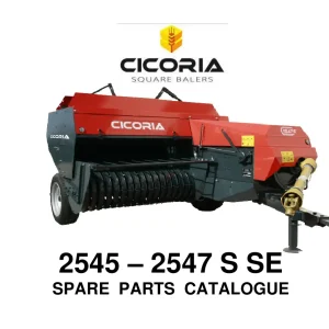 Cicoria 2545 2547 Parts Manual