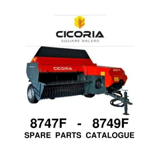 Cicoria 8747F 8749F Parts Manual