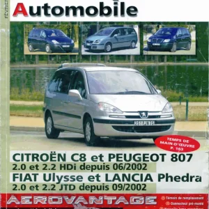 Citroen C8 Fiat Ulysse Service Manual