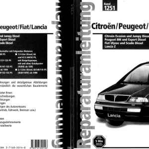 Citroen Peogeot Fiat Lancia 1994 2001 2001 Service Manual