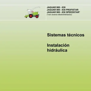 Claas Jaguar 900 830 Profistar Speedstar Service Manual