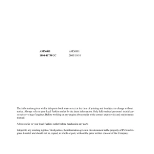 Claas Targo Am36881 2005 Parts Manual