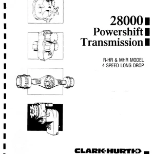 Agri Clark 28000 Powershift R Hr & Mhr 4 Service Manual