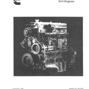 Cummins N14 Service Manual