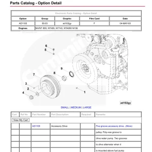 Cummins Nta855 M Parts Manual