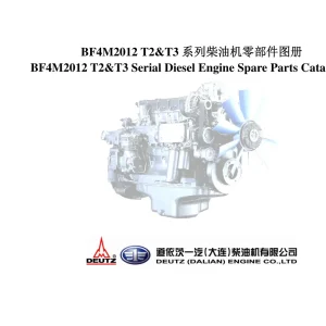 Deutz Dalian Bf4M2012 T2 T3 2012 Parts Manual