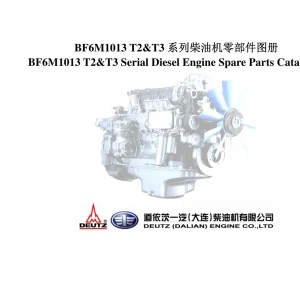 Deutz Dalian Bf6M10123 T2 T3 Parts Manual