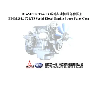 Deutz Dalian Bf6M2012 T2 T3 2012 Parts Manual
