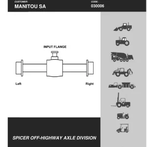 Dana 212 435 Parts Manual
