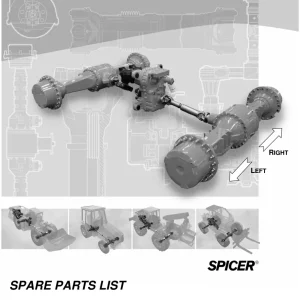 Dana 212 511 Parts Manual