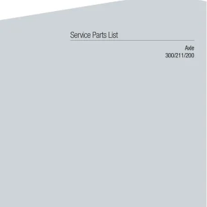 Dana 300 211 200 Parts Manual