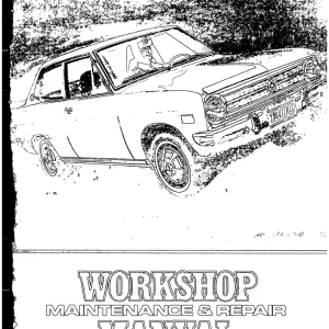 Datsun 1200 1969 1973 1973 Service Manual