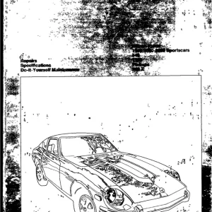 Datsun 1961 1972 Tune Up 1972 Service Manual