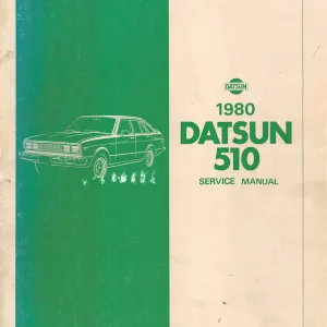 Datsun 510 1980 1980 Service Manual