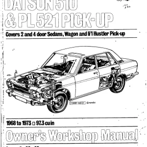 Datsun 510 Service Manual