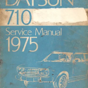 Datsun 710 1975 1975 Service Manual