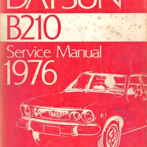 Datsun B210 1976 1976 Service Manual
