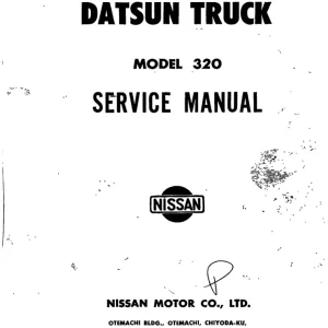 Datsun 320 Service Manual
