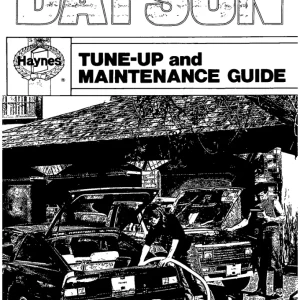 Datsun Tune Up Operators Manual