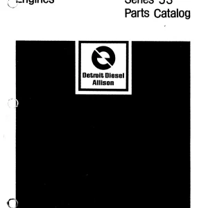 Detroit Diesel Detroit 53 Parts Manual