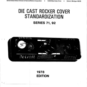 Detroit Diesel 71 92 Service Manual