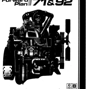 Detroit Diesel Detroit Forward Plan 71 92 Operators Manual