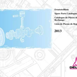 Deutz 2013 2004 Parts Manual