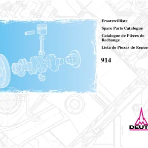 Deutz 914 2004 Parts Manual