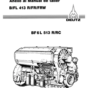 Deutz Bf6L 413 513 R Rc Fr Frw Service Manual