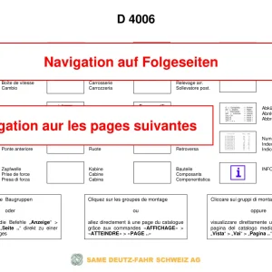 Deutz D4006 Parts Manual