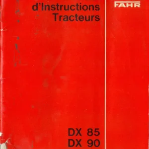 Deutz Dx80 Dx90 Dx110 Operators Manual
