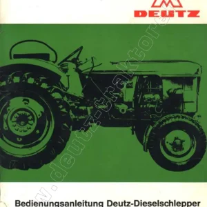 Deutz Schlepper D2505 Service Manual